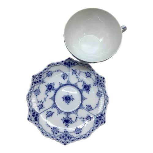 ROYAL COPENHAGEN (ロイヤル・コペンハーゲン) カップ&ソーサー ブルーフルーテッド・フルレース