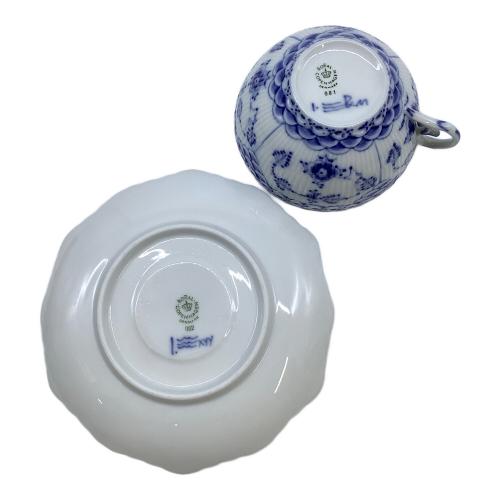 ROYAL COPENHAGEN (ロイヤル・コペンハーゲン) カップ&ソーサー ブルーフルーテッド・フルレース
