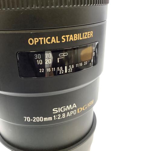 SIGMA (シグマ) ズームレンズ APO 70-200mm F2.8 EX DG OS HSM 望遠レンズ