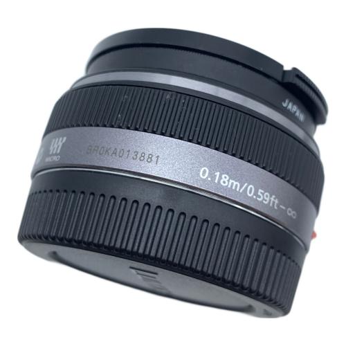 Panasonic LUMIX (パナソニック ルミックス) 単焦点レンズ G 1:2.5/14 ASPH H-H014