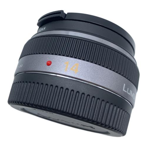 Panasonic LUMIX (パナソニック ルミックス) 単焦点レンズ G 1:2.5/14 ASPH H-H014
