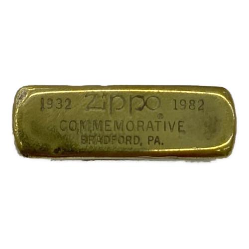 ZIPPO (ジッポ) オイルライター 1932-1982 50周年 commemorativeモデル