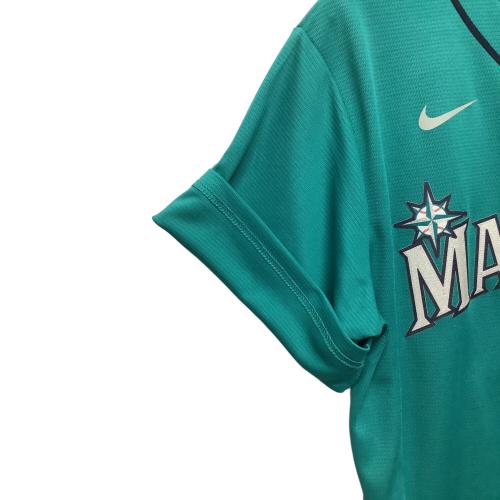 NIKE (ナイキ) MARINERS ベースボールシャツ T770-MVGB 2023 ALL STAR GAME #フリオ・ロドリゲス メンズ SIZE L グリーン