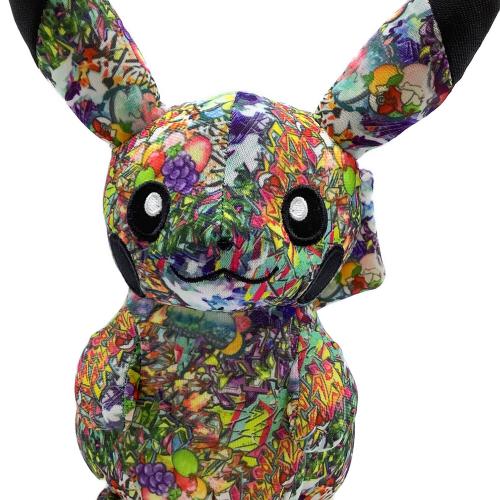 Pokemon Center (ポケモンセンター) ピカチュウ ヌイグルミ 渋谷限定 グラフィティアート