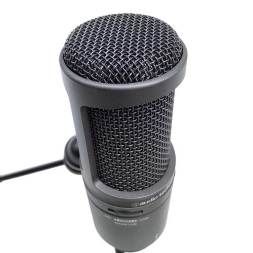 audio-technica (オーディオテクニカ) 単一指向性USBコンデンサーマイク コンデンサーマイク AT2020USB+
