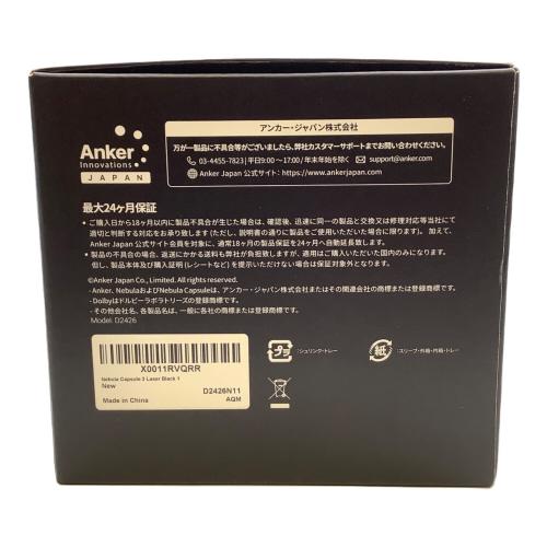 NEBULA by ANKER (ネブラバイアンカー) モバイルレーザープロジェクター Capsule 3 Laser 2024年製 HDMI/WiFI/Bluietooth AndroidTV 1920x1080