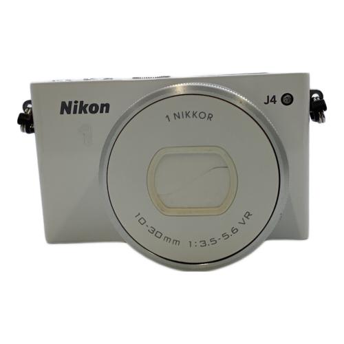 Nikon (ニコン) ミラーレス一眼カメラ Nikon 1 J4 (標準パワーズームキット) レンズ:1 NIKKOR VR 10-30mm f/3.5-5.6 PD-ZOOM