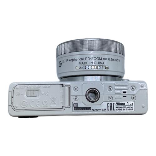 Nikon (ニコン) ミラーレス一眼カメラ Nikon 1 J4 (標準パワーズームキット) レンズ:1 NIKKOR VR 10-30mm f/3.5-5.6 PD-ZOOM