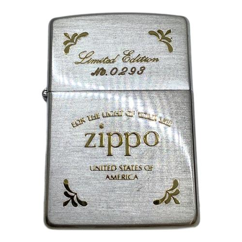ZIPPO (ジッポ) オイルライター 1992年製 №293 1000個限定品