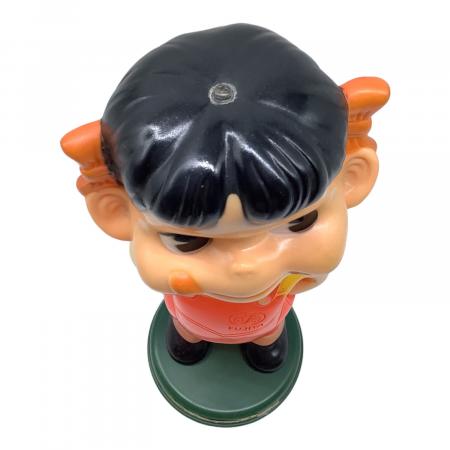 Fujiya (フジヤ) ペコちゃん首振り人形 保管ヨゴレ有 レトロ