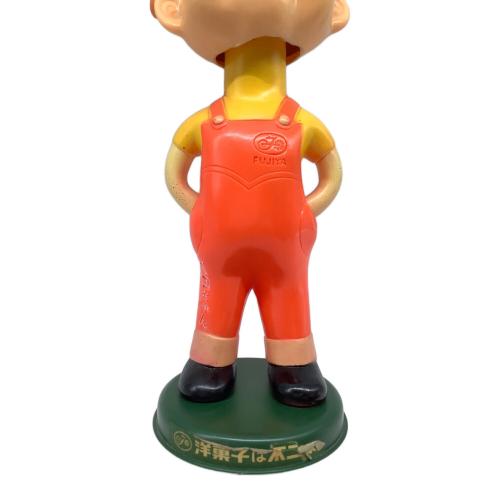 Fujiya (フジヤ) ペコちゃん首振り人形 保管ヨゴレ有 レトロ