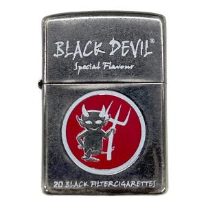 ZIPPO (ジッポ) オイルライター 2010年製 BLACK DEVIL