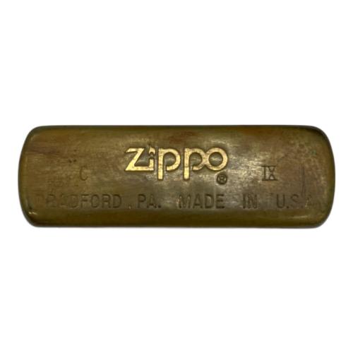 ZIPPO (ジッポ) オイルライター 1993年製 ソリッドブラス