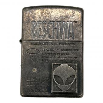 ZIPPO (ジッポ) オイルライター 1996年製 BESCHWA ALIEN DEFENCE PROJECTS