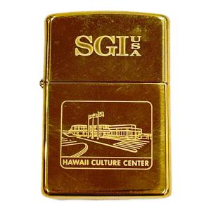 ZIPPO (ジッポ) オイルライター 1996年製 SGI USA HAWAII CULTURE CENTER