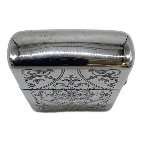 ZIPPO (ジッポ) オイルライター 2007年製 U.S.A製 armor 貝貼りシリーズ クロス