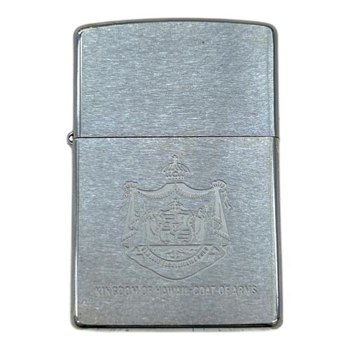 ZIPPO (ジッポ) オイルライター　KINGDOM OF HAWAII-COAT OF ARMS 1999年式