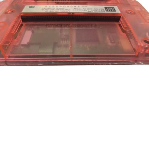 WONDER SWAN ゲーム機 SWJ-77701P　スケルトンピンク