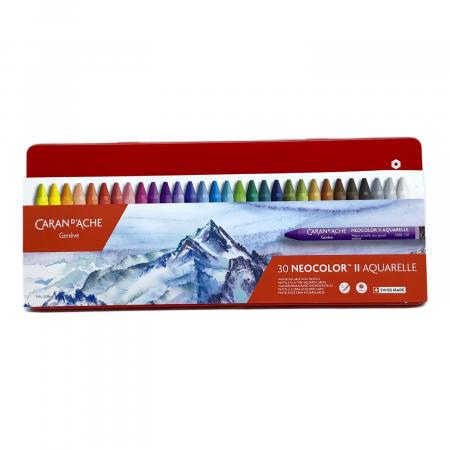 CARAN d'ACHE (カランダッシュ) 水溶性クレヨン ネオカラー2 30色