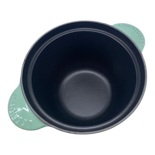LE CREUSET (ルクルーゼ) 鍋 黄緑 ココット・エブリィ