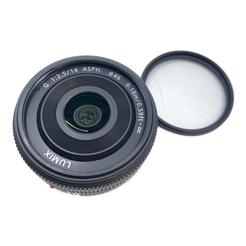 Panasonic LUMIX (パナソニック ルミックス) 単焦点レンズ G 1:2.5/14 ASPH H-H014