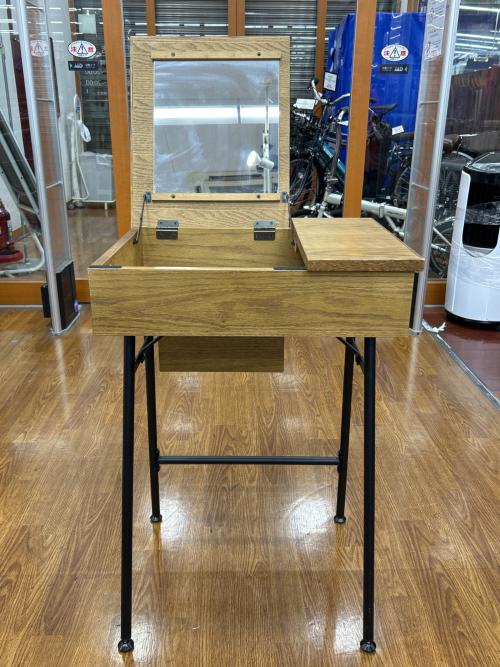 journal standard Furniture (ジャーナルスタンダードファニチャー) LILLE VANITY DESK(リルバニティデスク) ブラウン×ブラック