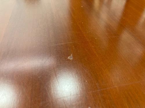 東海家具 (トウカイカグ) 猫脚デスク 152 ダークブラウン KENT