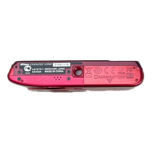 Nikon (ニコン) コンパクトデジタルカメラ COOLPIX S3500