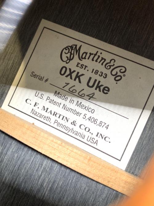 C.F.Martin&Co (C.F.Martin＆Co) コンサートサイズ ウクレレ OXK Uke
