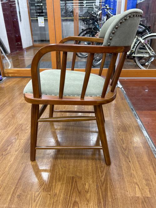 ACME Furniture (アクメファニチャー) OAKS ARM CHAIR 07241001 ブラウン×グレー