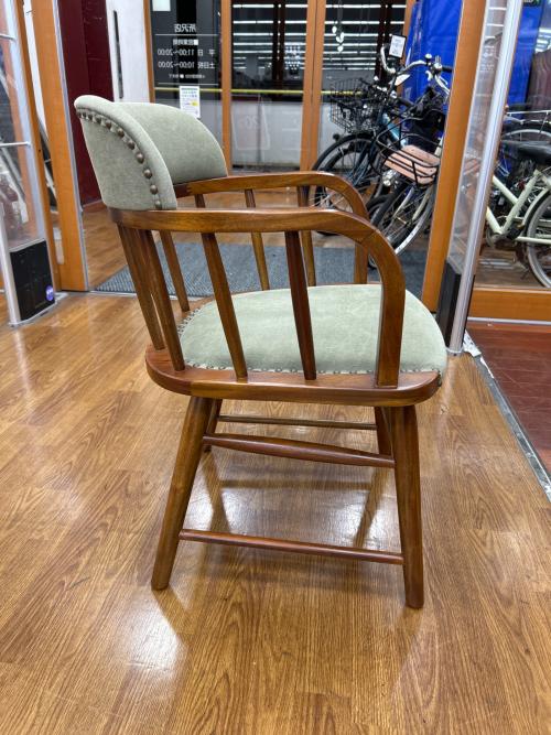ACME Furniture (アクメファニチャー) OAKS ARM CHAIR 07241001 ブラウン×グレー