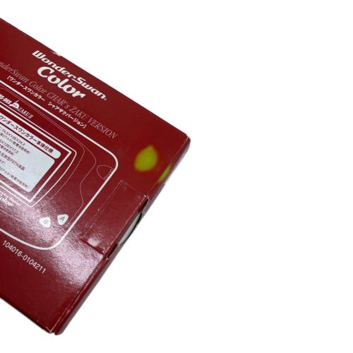 BANDAI (バンダイ) ワンダースワンカラー SWJ-MS06S2 シャアザクバージョン 箱シミ有