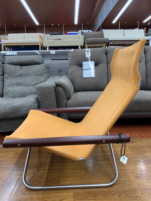 NychairX (ニーチェアエックス) 折りたたみチェアー キャメル