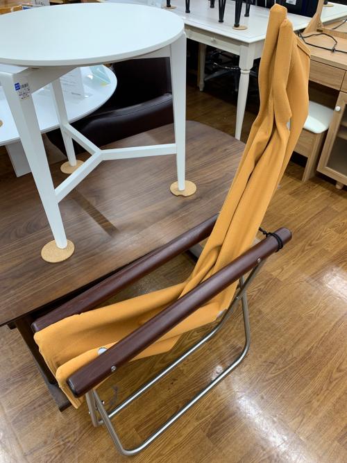 NychairX (ニーチェアエックス) 折りたたみチェアー キャメル
