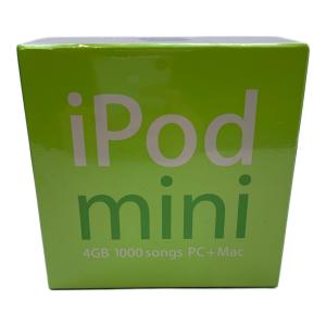 Apple (アップル) iPod mini M9806J/A 4GB グリーン