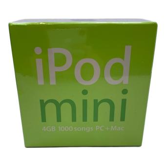 Apple (アップル) iPod mini M9806J/A 4GB グリーン