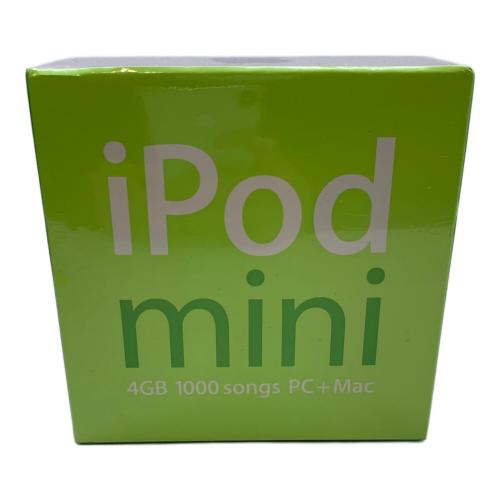 Apple (アップル) iPod mini M9806J/A 4GB グリーン