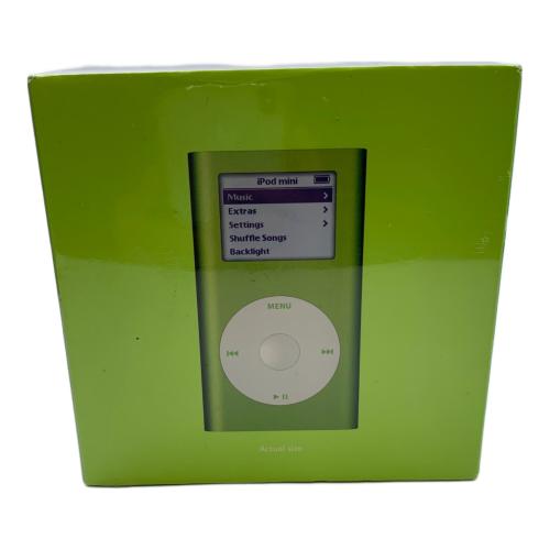 Apple (アップル) iPod mini M9806J/A 4GB グリーン