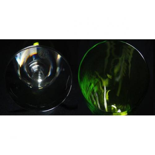 Baccarat ワイングラス ベガ フォルティッシモ イエロー ★