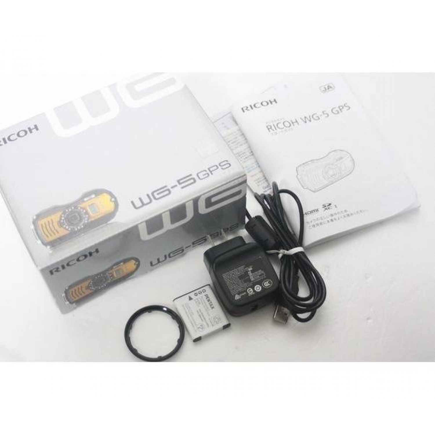 RICOH コンパクトデジタルカメラ WG-5 GPS 1600万画素 専用電池