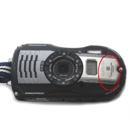 RICOH コンパクトデジタルカメラ WG-5 GPS 1600万画素 専用電池 1003025