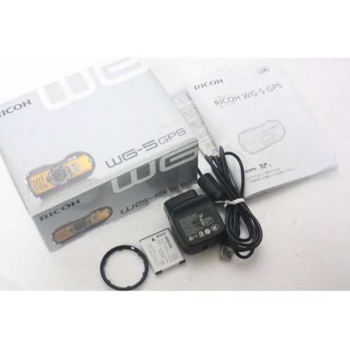 RICOH コンパクトデジタルカメラ WG-5 GPS 1600万画素 専用電池 1003025