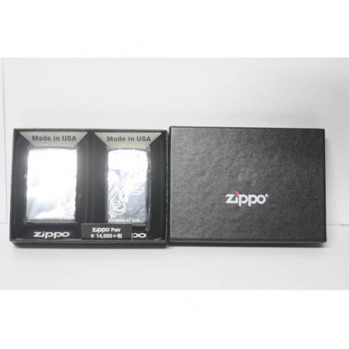 ZIPPO オイルライター 未使用品 ペア　ハート　2014年　USA　★