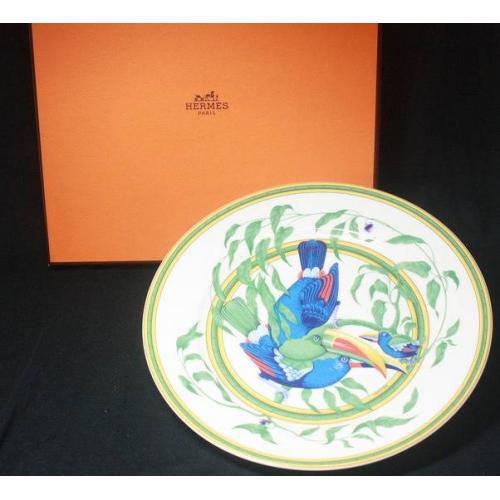 HERMES プレート TOUCANS TOUCANS
