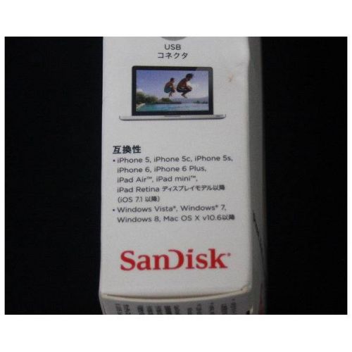SANDISK iXpandフラッシュドライブ 未使用品 SDIX-035G-J57-SB 32GB　