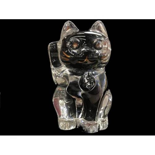 Baccarat 招き猫 クリスタル