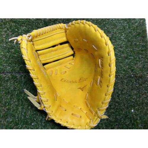 MIZUNO ソフトボール用グローブ MIZUNO イエロー Global Elite