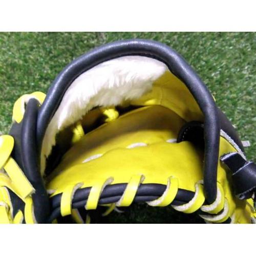 MIZUNO ソフトボール用グローブ MIZUNO ブラック×イエロー