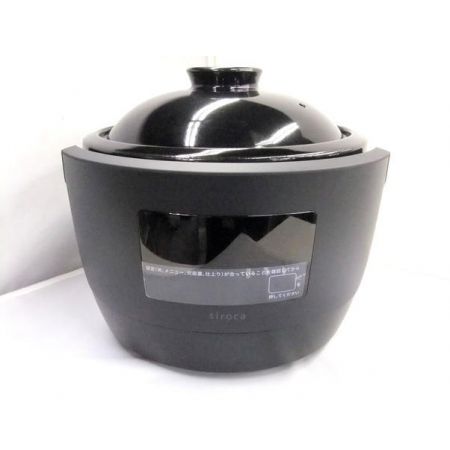 siroca かまどさん電気 炊飯器 	siroca SR-E111 未使用品 SR-E111 3合(0.54L) 程度S(未使用品)
