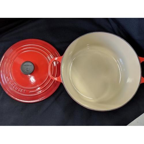 LE CREUSET (ルクルーゼ) ココット ロンド チェリ 未使用品